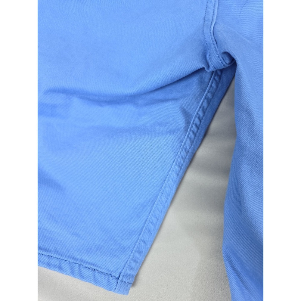 Lee Women's Mid Rise Sky Blue Bermuda Shorts Size 6 Stretch - Picture 12 of 12